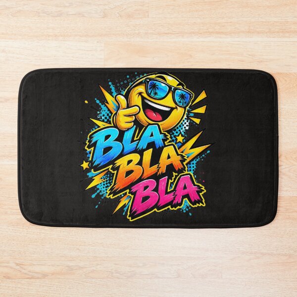 Item preview, Bla Bla Bla — Cool Summer Emoji Fun Design designed and sold by Jen.Lou.