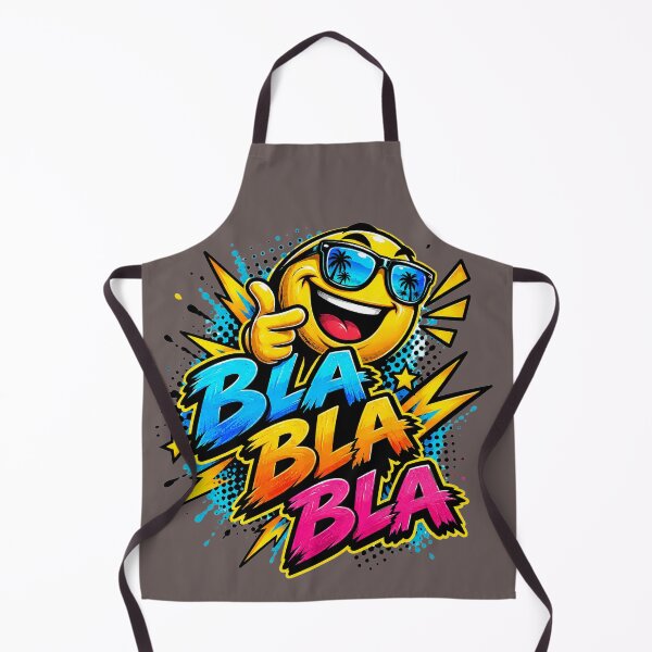 Item preview, Bla Bla Bla — Cool Summer Emoji Fun Design designed and sold by Jen.Lou.