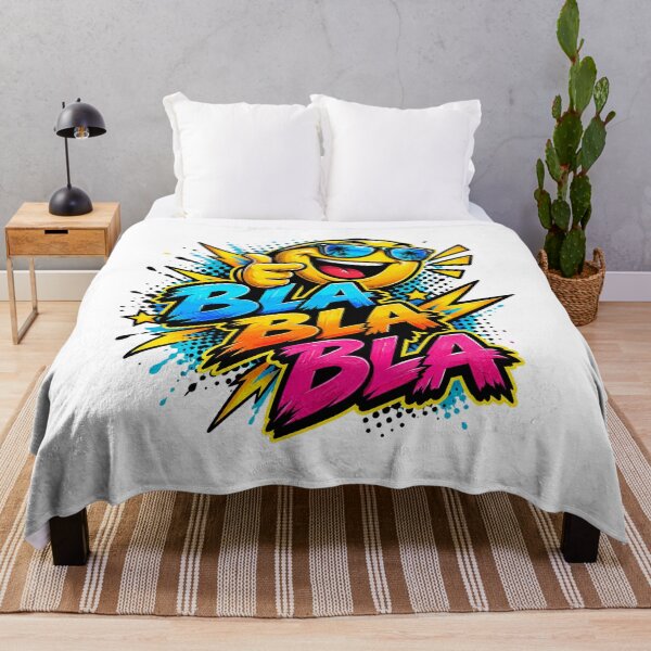 Item preview, Bla Bla Bla — Diseño divertido de emojis de verano designed and sold by Jen.Lou.