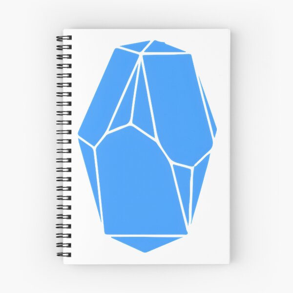 Item preview, Dazzling Blue Ice Cube Illustration with Vibrant Colors and Realistic Detail designed and sold by supunchamara.