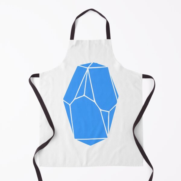 Item preview, Dazzling Blue Ice Cube Illustration with Vibrant Colors and Realistic Detail designed and sold by supunchamara.