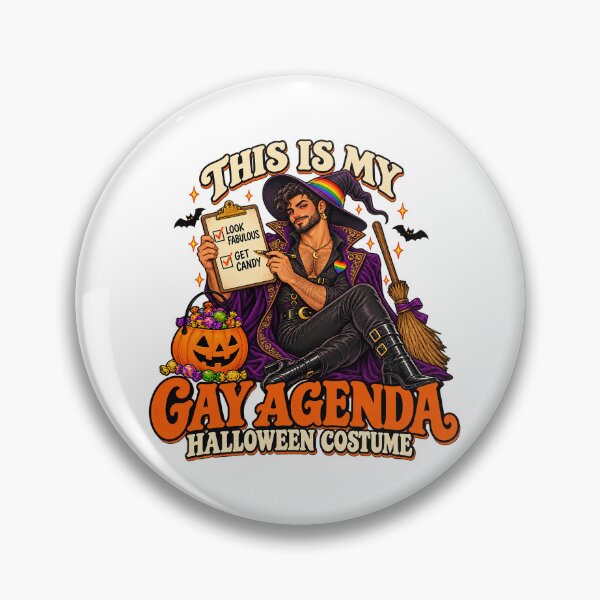 Item preview, THIS IS MY GAY AGENDA HALLOWEEN COSTUME - v2 designed and sold by WheelieGdArt.