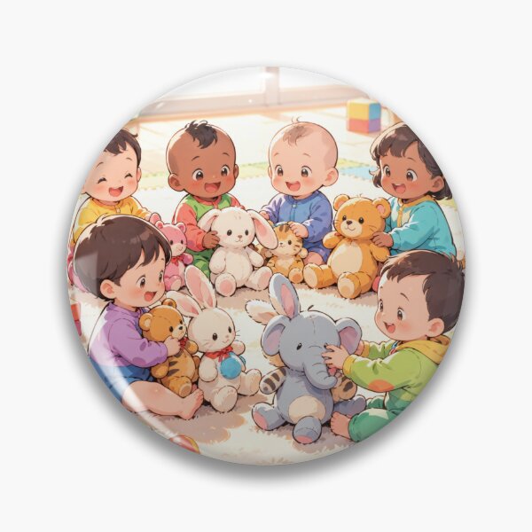 Item preview, Little Tots and Their Toys designed and sold by RiverFong.