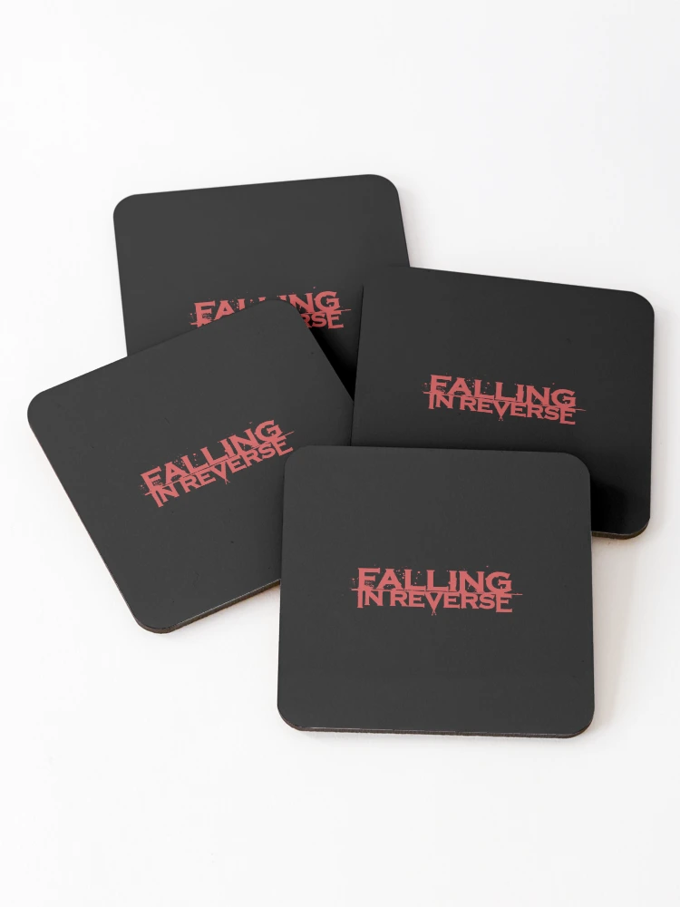 Thumbnail 1 of 5, Coasters (Set of 4), Falling In Reverse Band designed and sold by TinyToesPre.