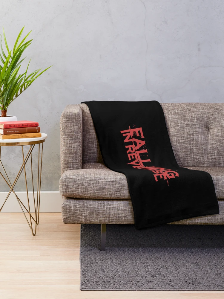Thumbnail 2 of 6, Throw Blanket, Falling In Reverse Band designed and sold by TinyToesPre.