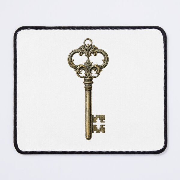Item preview, Vintage Antique Key Illustration designed and sold by Impossible Archive.