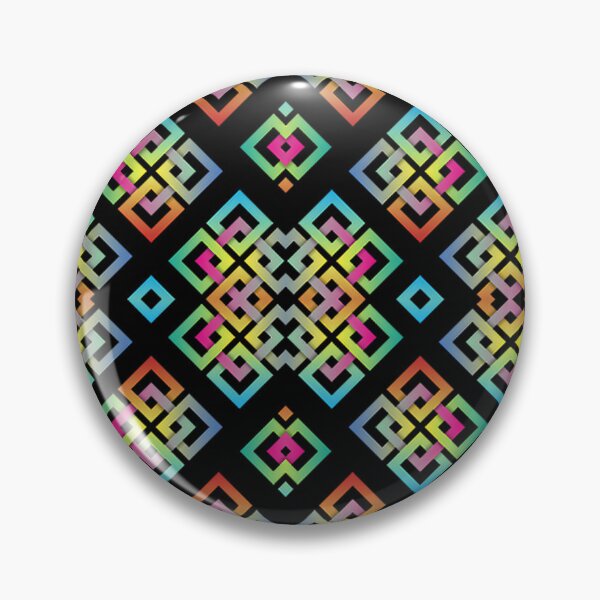 Item preview, Retro Neo Geo Inspired Pattern with Vibrant Geometric Shapes and Bold Colors designed and sold by lovelysiham.