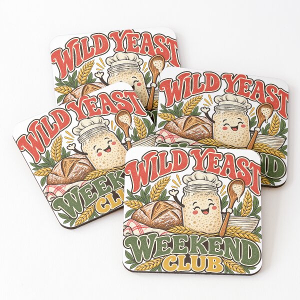 Item preview, Wild Yeast Weekend Club – Retro Sourdough Starter Baking Club designed and sold by BadMary.