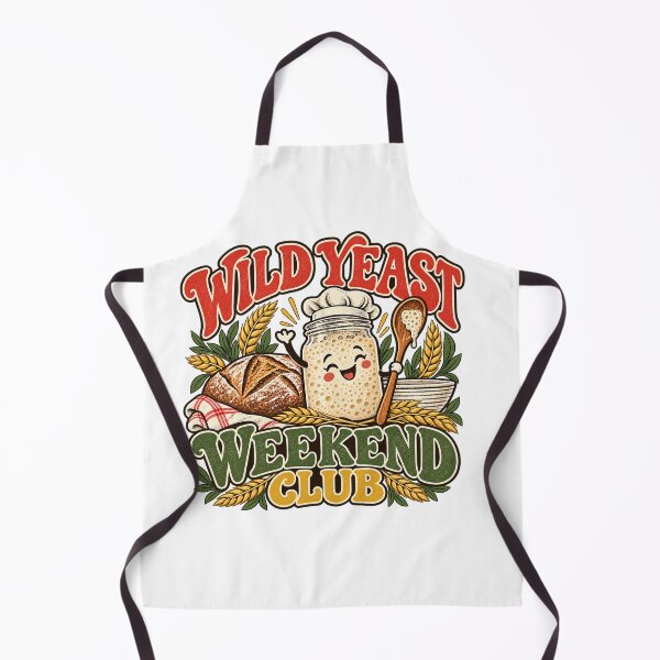 Item preview, Wild Yeast Weekend Club – Retro Sourdough Starter Baking Club designed and sold by BadMary.