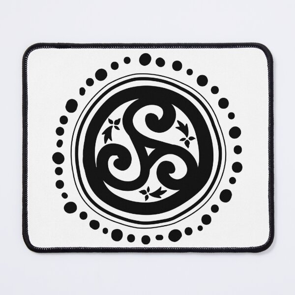 Item preview, Black Breizh Triskel – Celtic Symbol of Brittany designed and sold by Art of Sun.