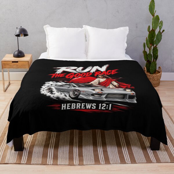 Item preview, Christian Car Art Run the Good Race designed and sold by anapldv.