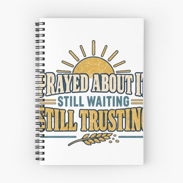 Item preview, Still Waiting Still Trusting Vintage Sunrise Faith designed and sold by eignvalue.