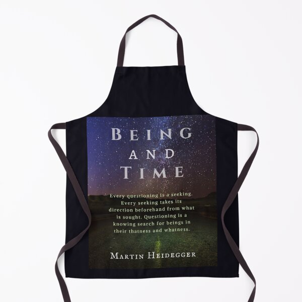 Item preview, Martin Heidegger quote: Every questioning is a seeking. Every seeking takes its direction beforehand from what is sought. Questioning is a knowing search for beings in their thatness and whatness. designed and sold by artbleed.