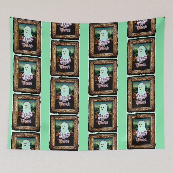Item preview, Mona Lisa Trick or Treat designed and sold by dpenn.