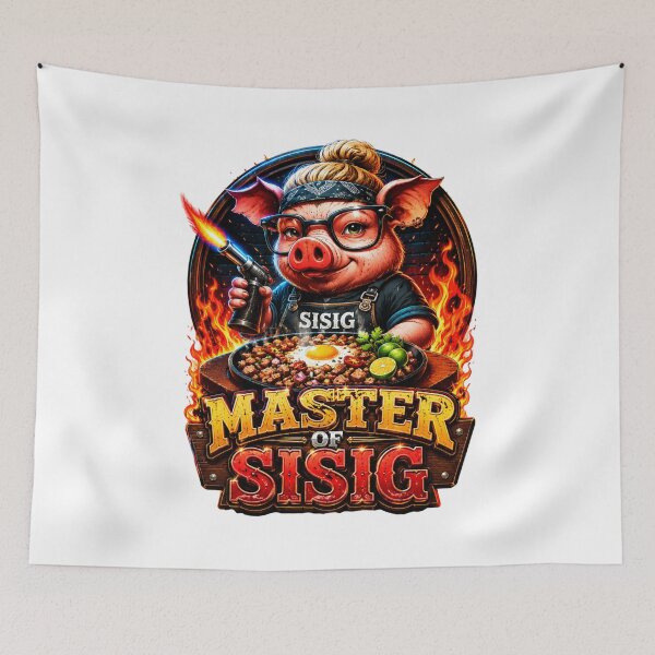 Item preview, Master of Sisig — Filipino Cuisine Proud Chef Design designed and sold by Jen.Lou.