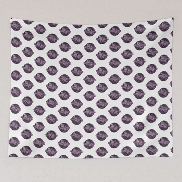 Item preview, The Deep Purple Abstract Art Design with Rich Violet Tones designed and sold by WordLife.