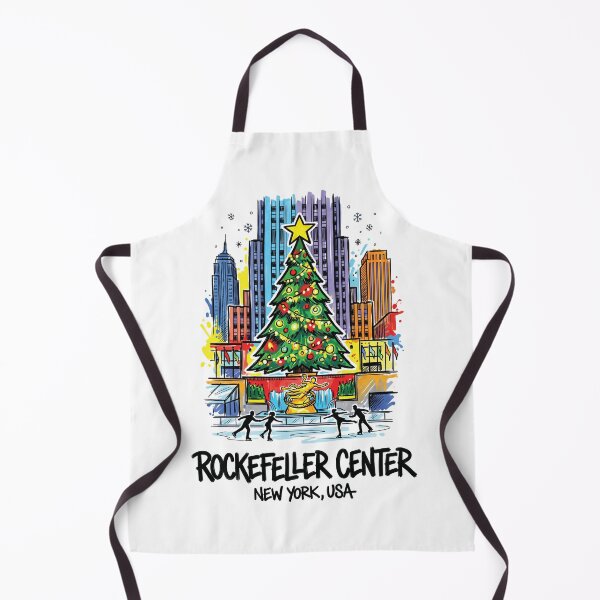 Item preview, Rockefeller Center Christmas Tree New York Art designed and sold by Merch by Das Design Studio.