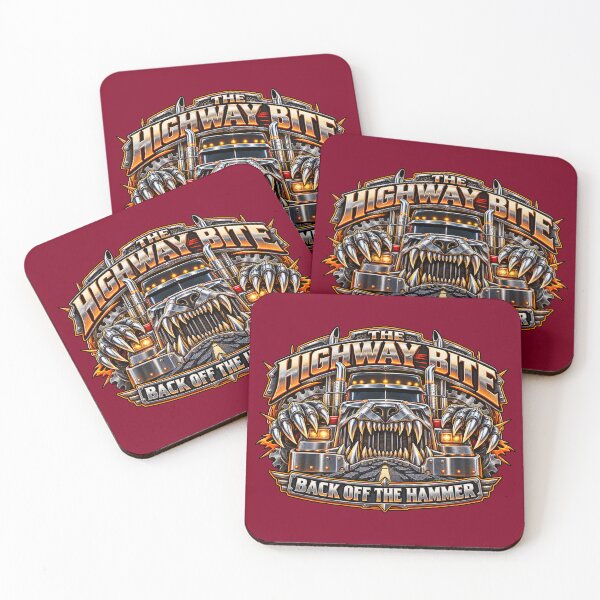 Item preview, Highway Bite Trucker – Back Off the Hammer designed and sold by NomadForge.