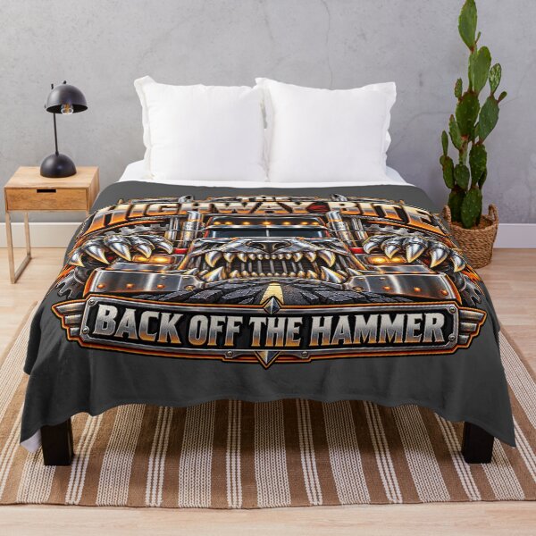 Item preview, Highway Bite Trucker – Back Off the Hammer designed and sold by NomadForge.