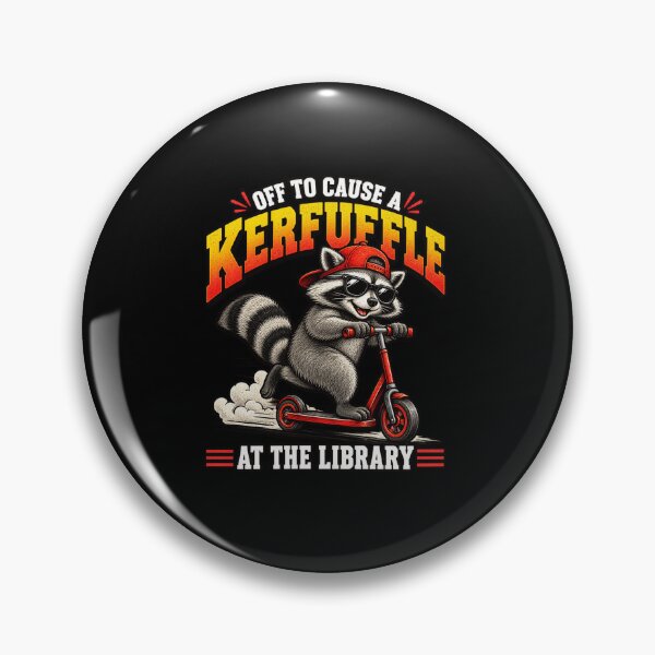 Item preview, Library Raccoon Causing a Kerfuffle designed and sold by anapldv.