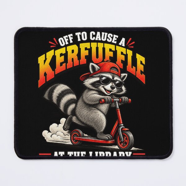 Item preview, Library Raccoon Causing a Kerfuffle designed and sold by anapldv.