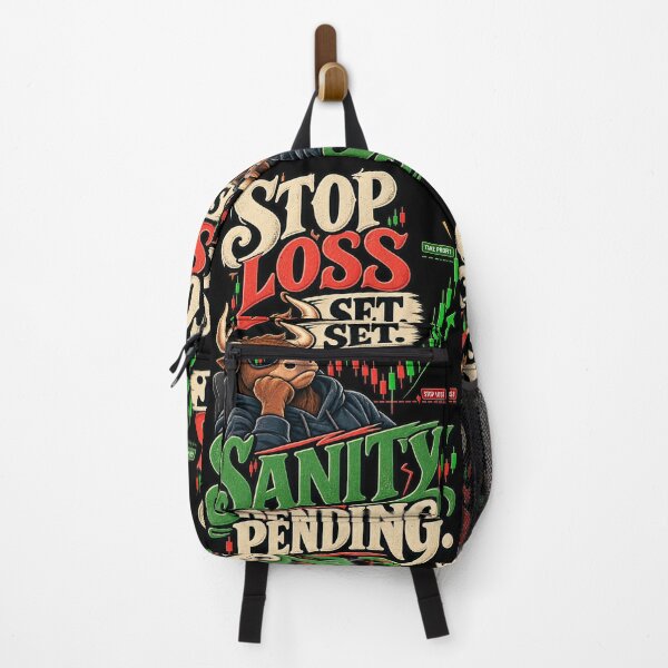 Artikelvorschau, Stop Loss Set Sanity Pending | Day Trader Stock Market Humor entworfen und verkauft von MOTIFOLK.