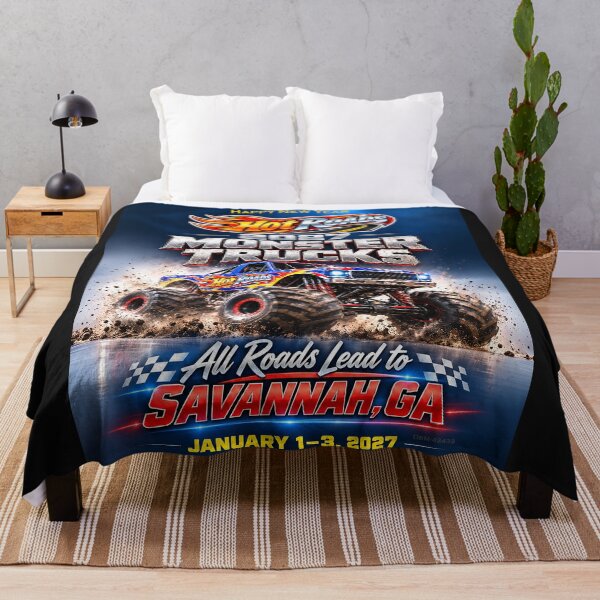 Item preview, 2027 MONSTER TRUCKS - January 1-3, 2027 - Savannah, Georgia - Happy New Year designed and sold by DBM Photo Art 1.