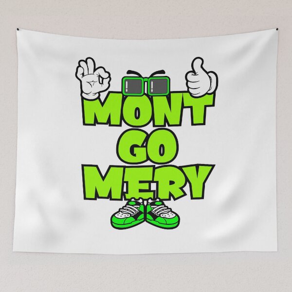 Item preview, MONTGOMERY Graffiti Retro Lettering designed and sold by NFTWords.