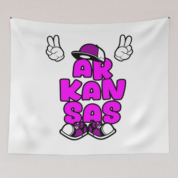 Item preview, ARKANSAS Typography Funny Vintage designed and sold by NFTWords.
