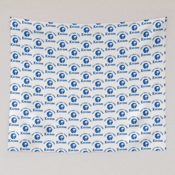 Item preview, Kokomo Tropical Greetings Sunset Beach Design designed and sold by lucianking.