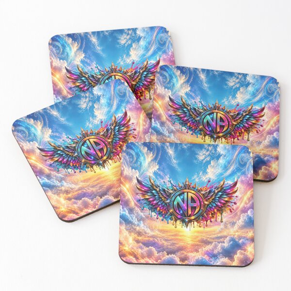Item preview, NA Wings of Recovery – Colorful Sobriety & New Beginnings designed and sold by ArtistWill.