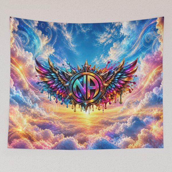 Item preview, NA Wings of Recovery – Colorful Sobriety & New Beginnings designed and sold by artistwill.