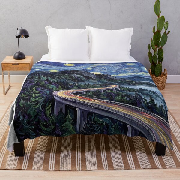 Item preview, Blue Ridge Parkway Starry Night Viaduct designed and sold by Bad-Decisions-Designs.
