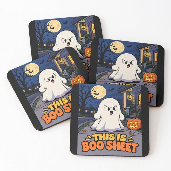 Item preview, This Is Boo Sheet Funny Ghost Shirt    designed and sold by CerealBoxInk.