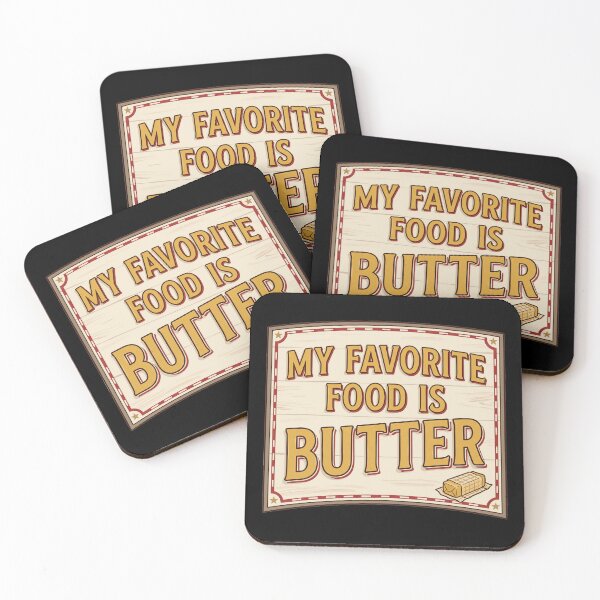 Item preview, My Favorite Food Is Butter - Carnival Banner designed and sold by Seeding Serendipity.
