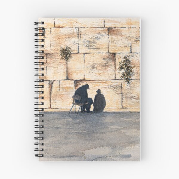 Item preview, Watercolour painting of the western wall designed and sold by Karen Granoski.