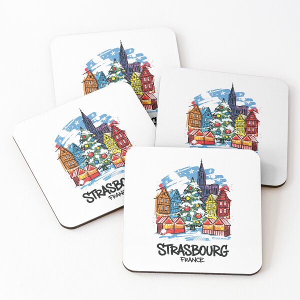 Item preview, Strasbourg Christmas Market France Art designed and sold by Merch by Das Design Studio.