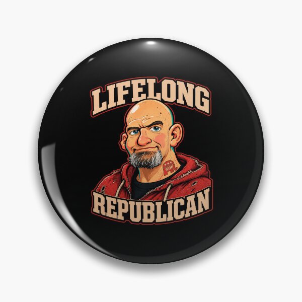 Item preview, Fake Democrat Fetterman Is Lifelong Republican Political Satire designed and sold by EthosWear.