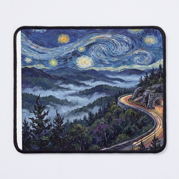 Item preview, Skyline Drive Starry Night Tunnel designed and sold by Bad-Decisions-Designs.