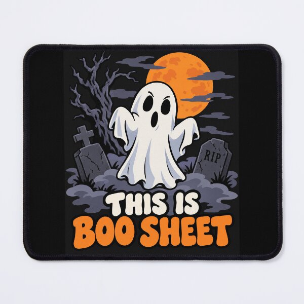 Item preview, This Is Boo Sheet Graveyard Ghost Shirt    designed and sold by CerealBoxInk.