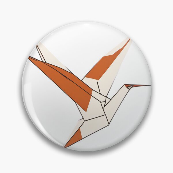 Artikelvorschau, Paper Crane - Simple Flat Illustration entworfen und verkauft von hidamariSHOP.
