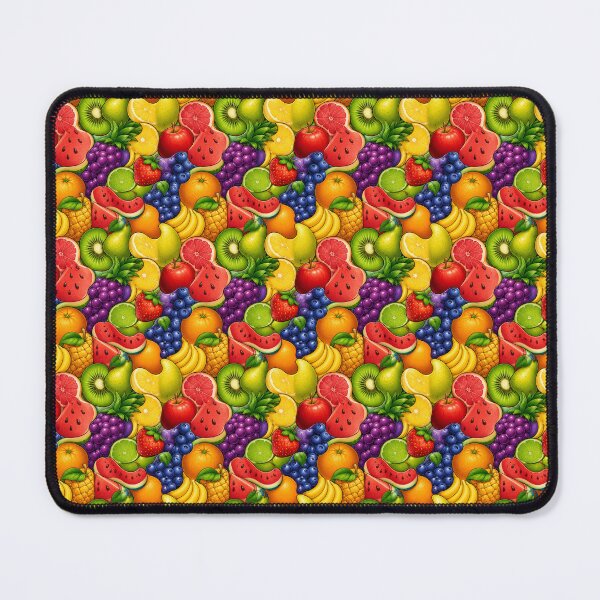 Item preview, Vibrant Fruit Tessellation Pattern – Colorful Tropical Fruit Design designed and sold by vinothmech53.