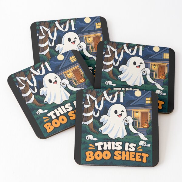 Item preview, This Is Boo Sheet TP Ghost Shirt designed and sold by CerealBoxInk.