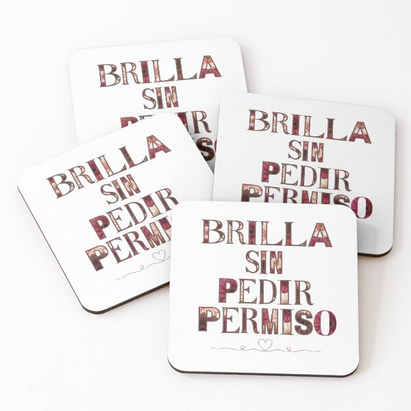 Item preview, Shine Without Asking Permission – Floral Motivational designed and sold by KerzuFrases .