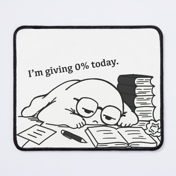 Item preview, Giving 0% Today – Work Ghost designed and sold by  Almost Bored Studio.