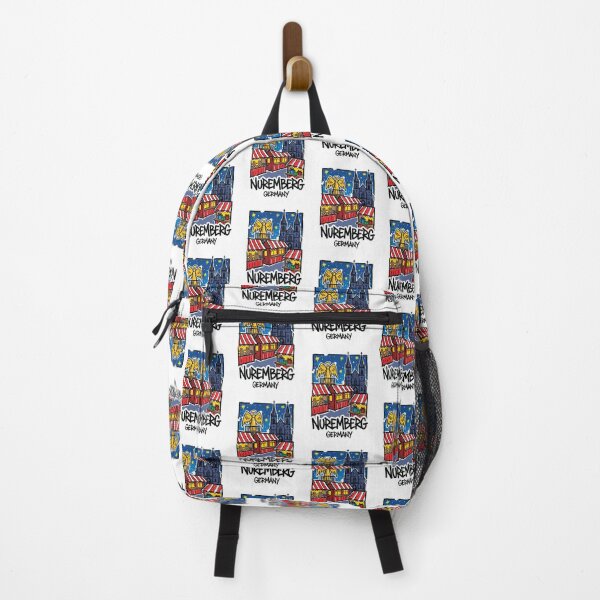 Item preview, Nuremberg Christkindlesmarkt Germany Christmas Art designed and sold by Merch by Das Design Studio.