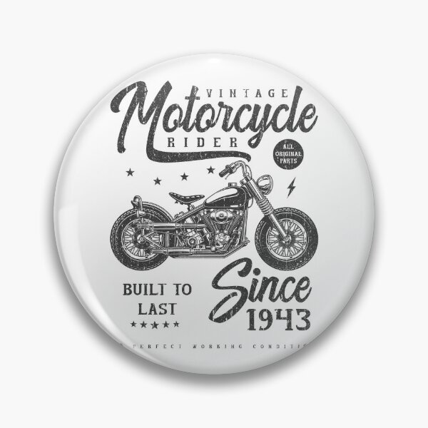 Item preview, Vintage Motorcycle Bikers Motorbike Birthday 1943 designed and sold by JRRTs.