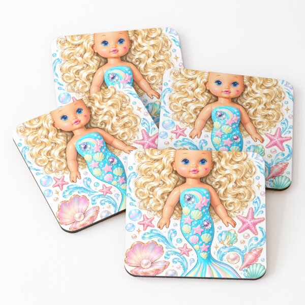 Item preview, Lil Miss Rainbow Mermaid designed and sold by LLSwiss.