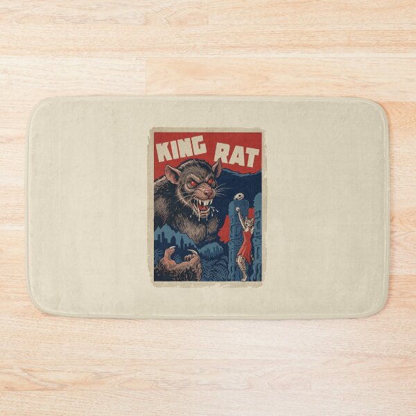 Item preview, King Rat - Vintage Monster Movie Parody Poster. #2 designed and sold by EunsooLee.