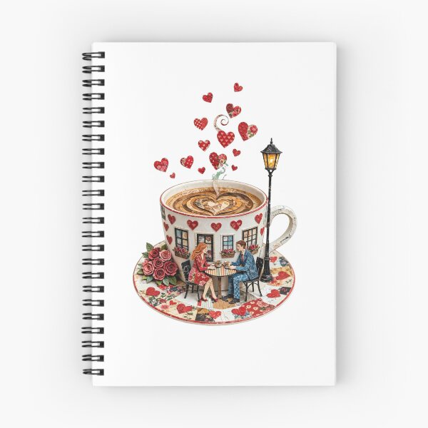Item preview, Romantic Coffee Cup Couple designed and sold by Emamohamed.